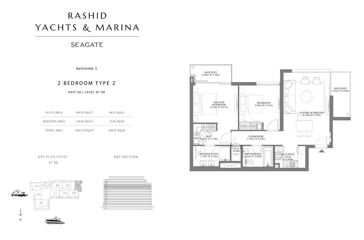Type 2, Unit 08, Level 07-08 Building 3